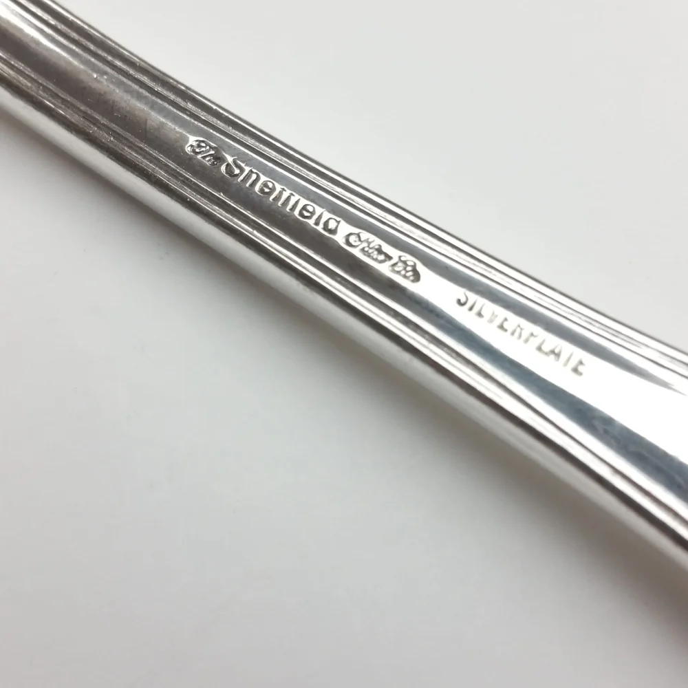 Sheffield Silver Kings pattern cake lasagna spatula server Italy